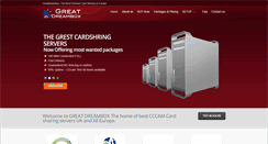 Desktop Screenshot of greatdreambox.com